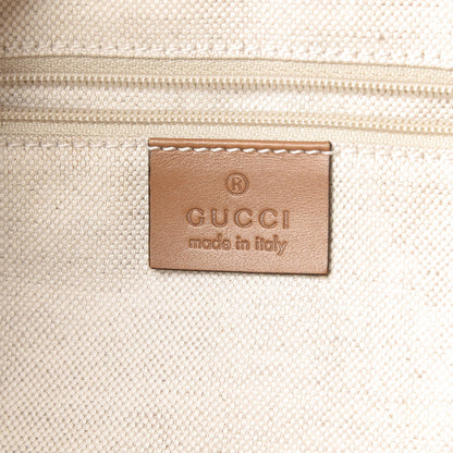 Gucci Denim Monogram Medium Sukey Hobo Blue 6 of 13