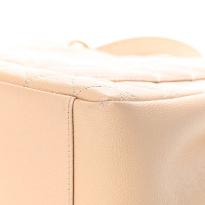 Chanel Caviar Quilted Grand Shopping Tote GST Beige Clair 7 of 8