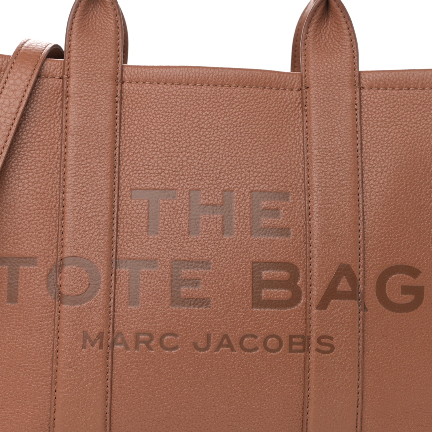 Marc Jacobs Grained Calfskin Medium The Tote Bag Argan Oil 8 of 11