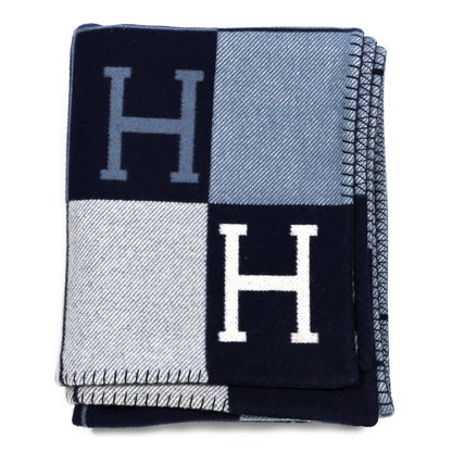 Hermes Wool Cashmere Avalon III Blanket Caban Ecru 1 of 5