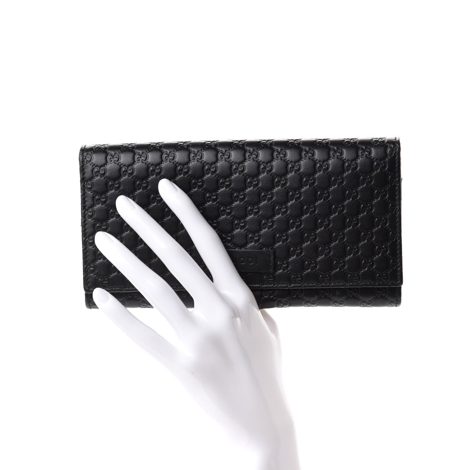 Gucci Soft Microguccissima Continental Wallet Black 2 of 6
