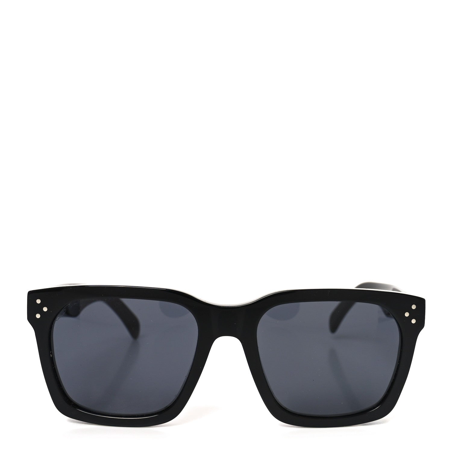 Celine Acetate Polarized Square Sunglasses CL40248I Black 2 of 7