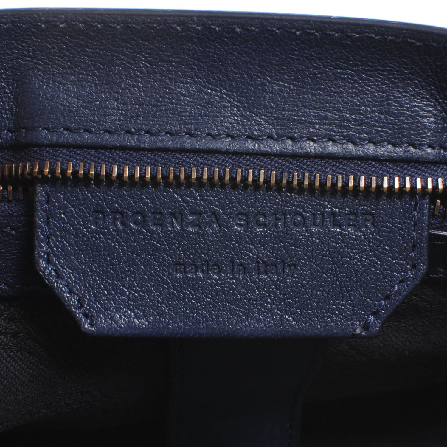 Proenza Schouler Lambskin PS1 Medium Satchel Marine 7 of 8