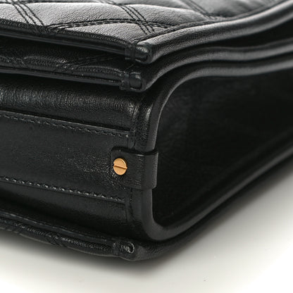 Saint Laurent Lambskin Quilted Small Becky Chain Bag Black 6 of 11
