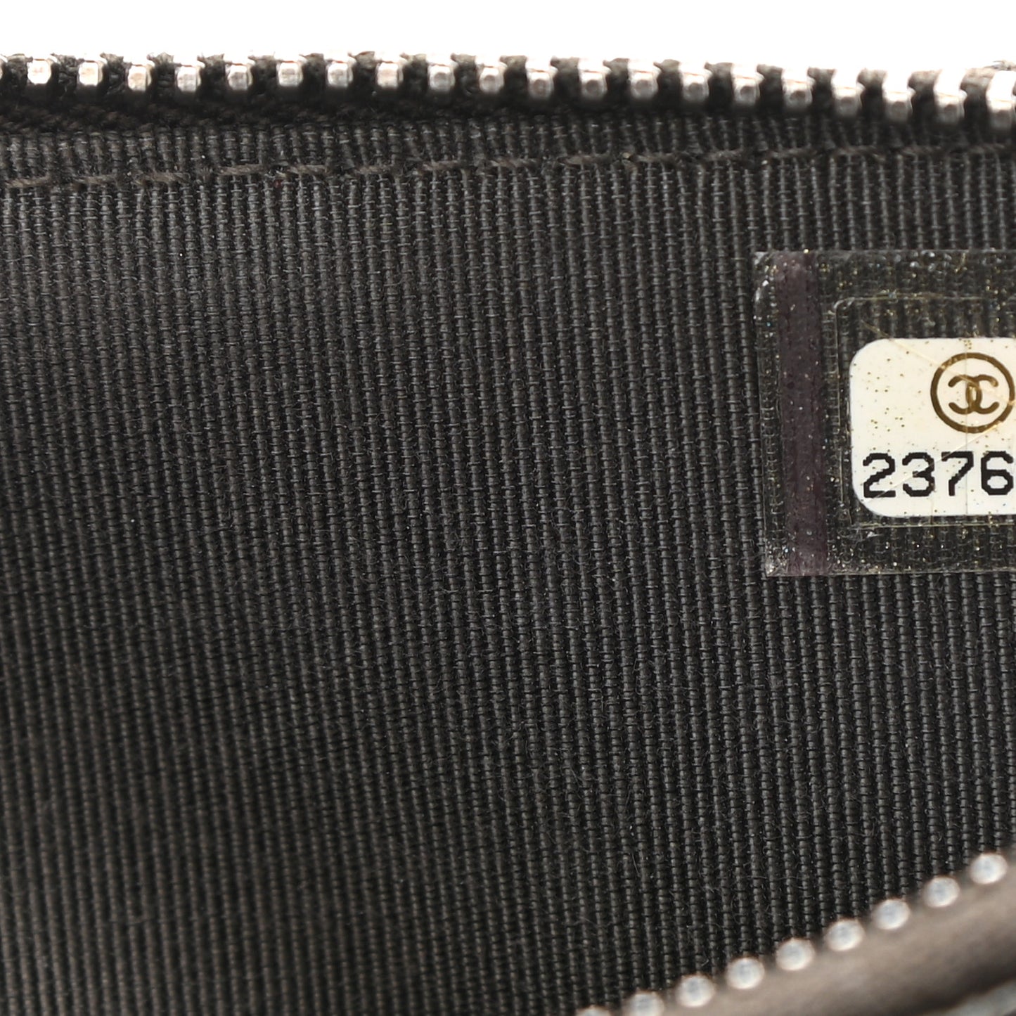 Caviar Quilted Small Clutch With Chain Dark Charcoal