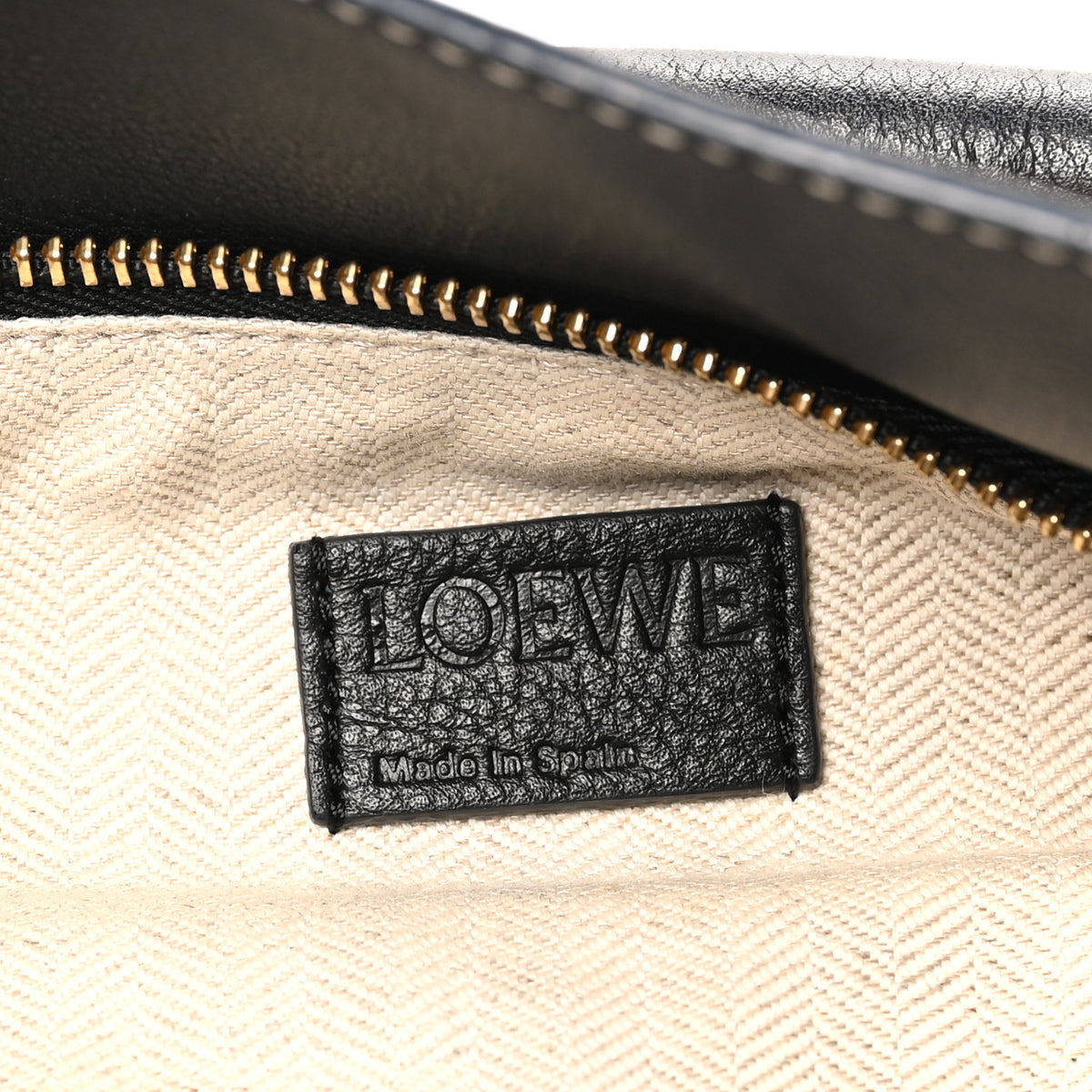 Grained Calfskin Medium Puzzle Bag Amber Light Oat