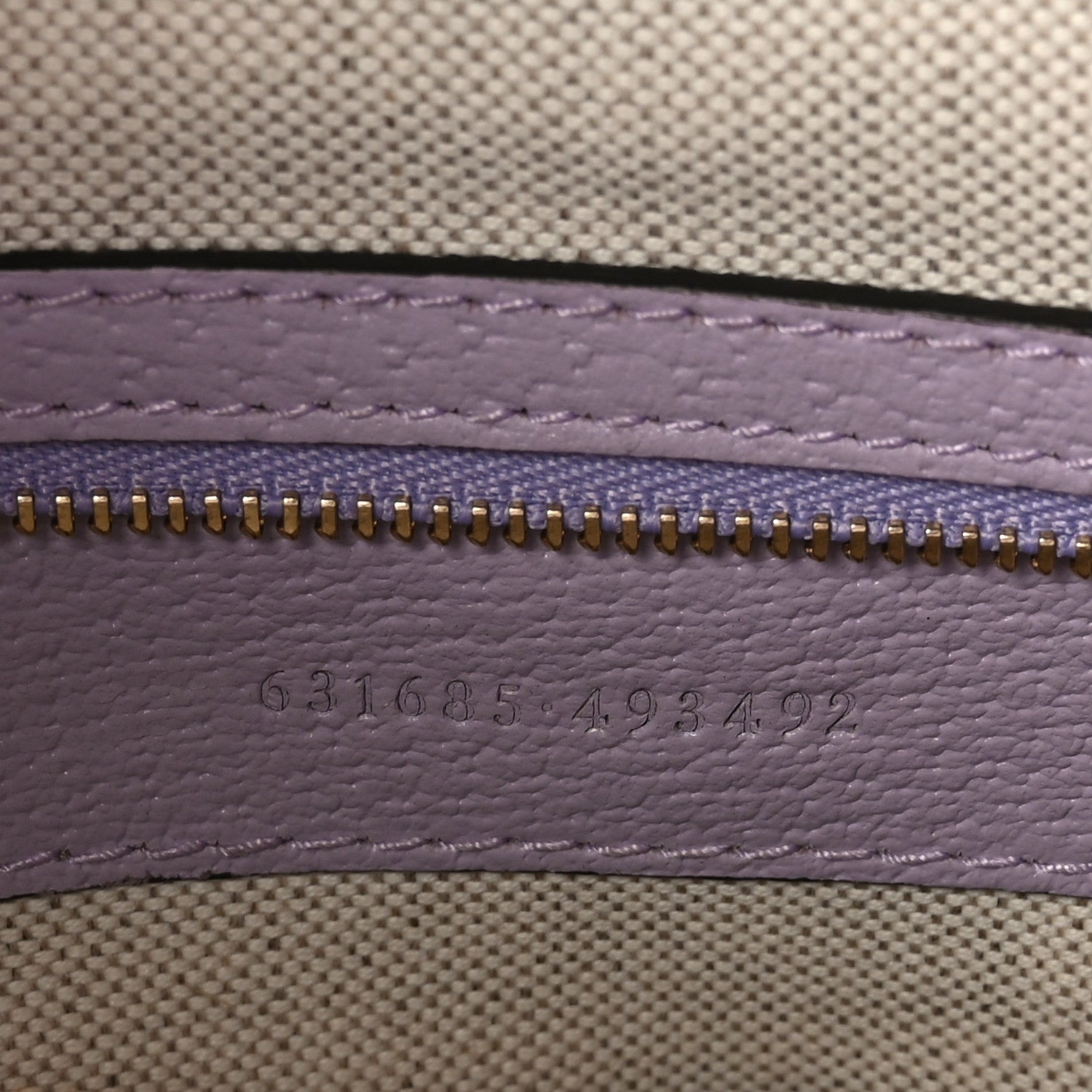 Gucci Monogram Jumbo GG Textured Dollar Calfskin Medium Ophidia Shopping Tote Beige Lapis 7 of 11