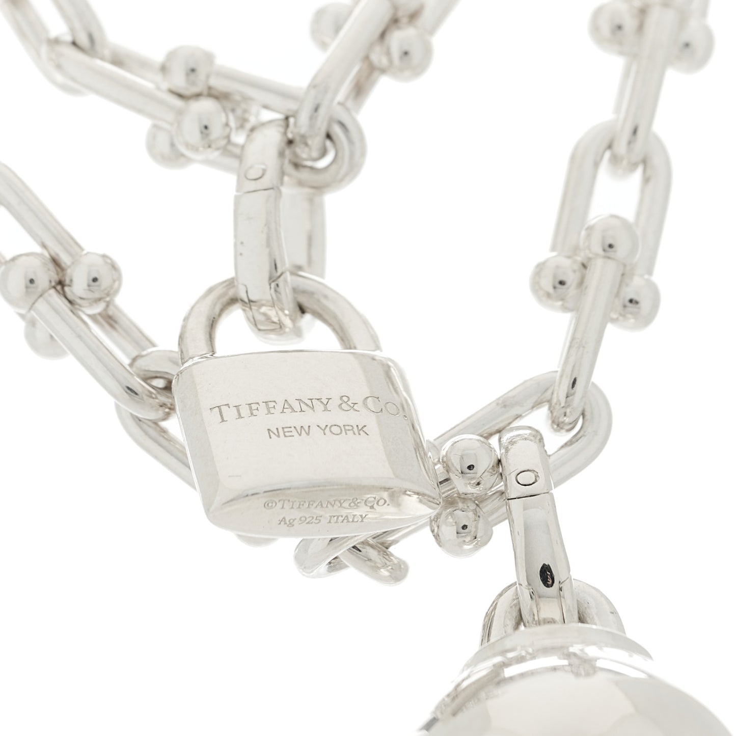 Sterling Silver HardWear Wrap Necklace