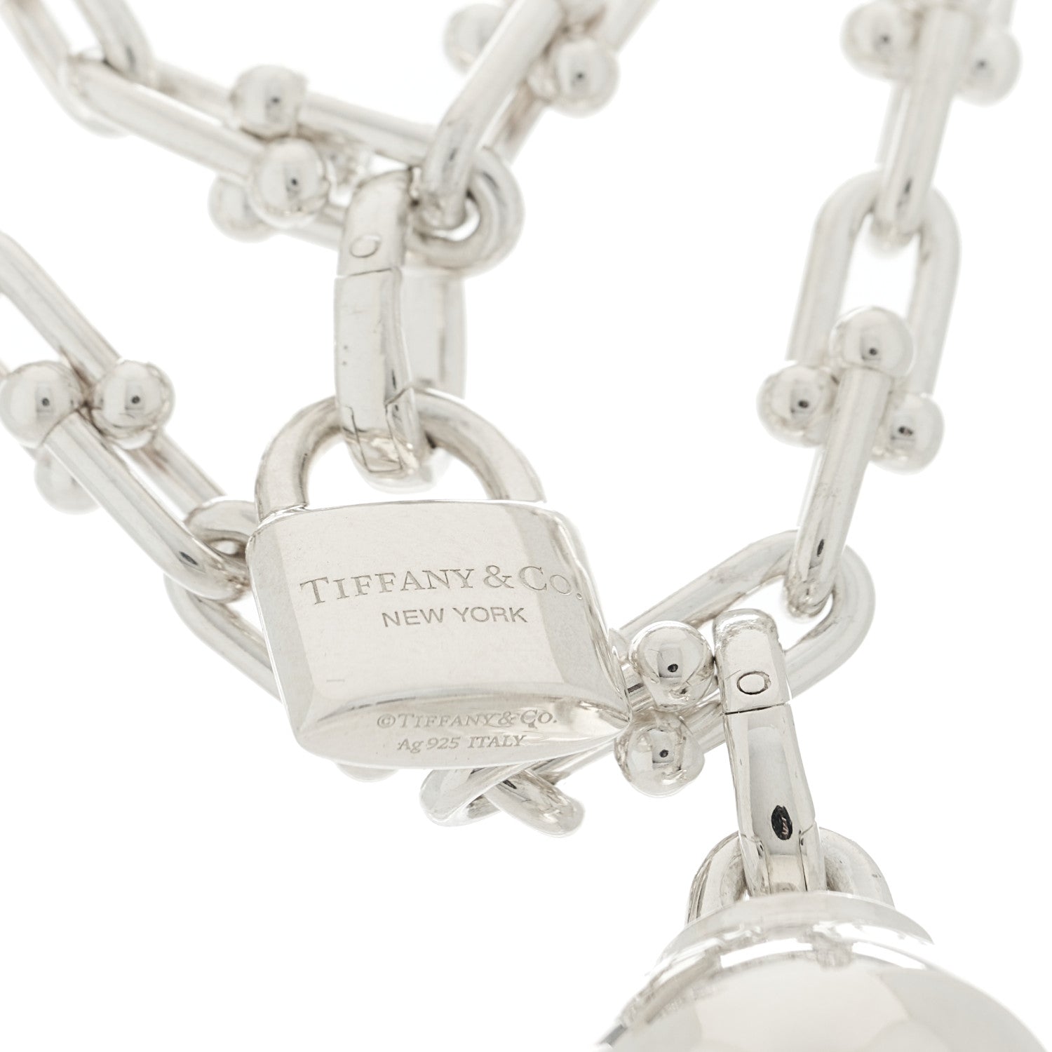 Tiffany Sterling Silver HardWear Wrap Necklace 5 of 6