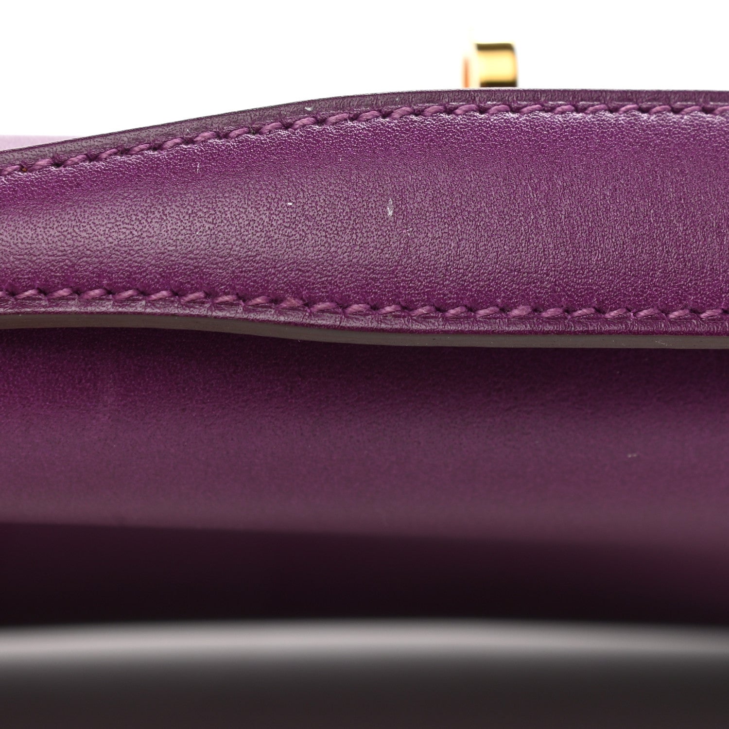 Hermes Swift Kelly Cut Clutch Pochette Anemone 10 of 12