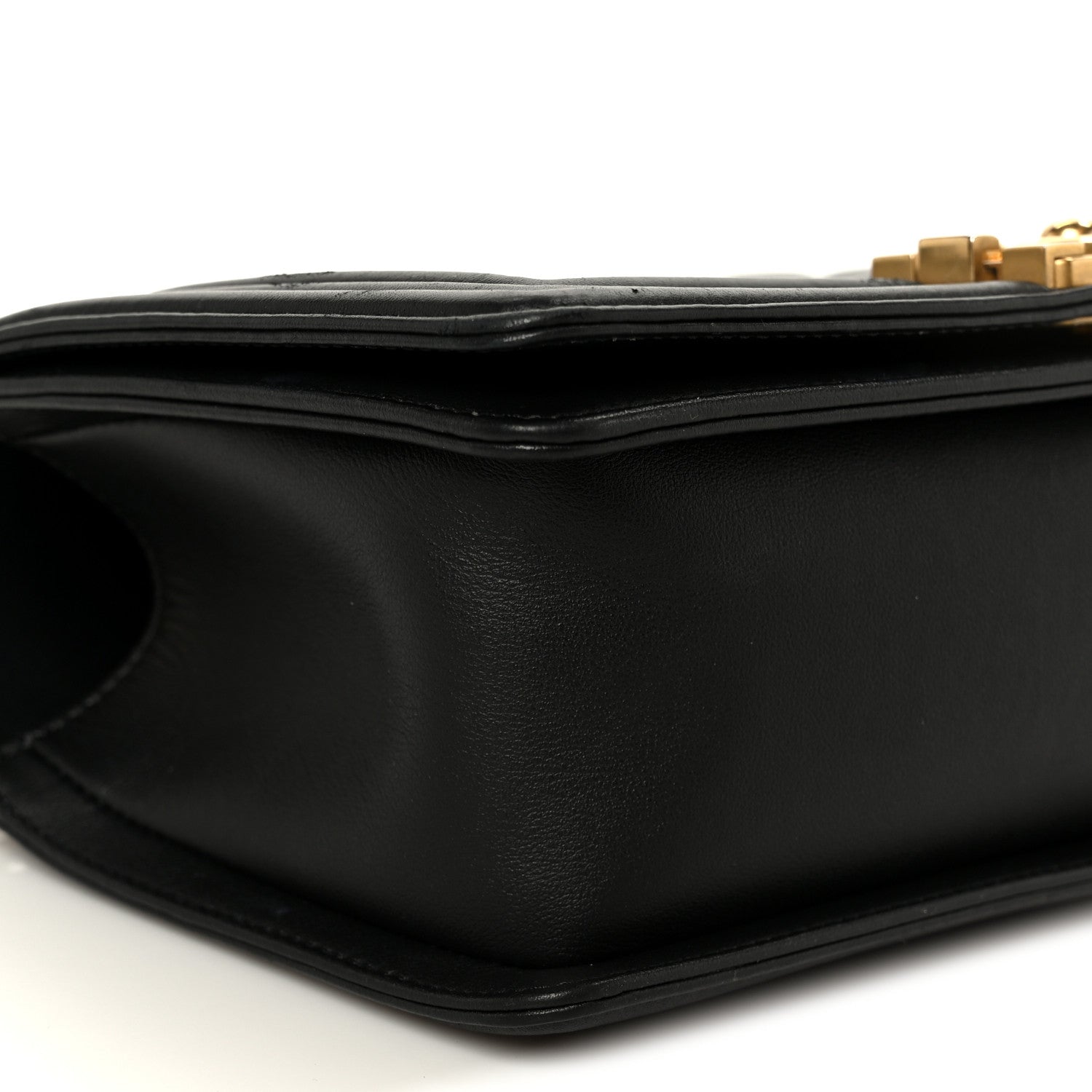 Chanel Calfskin Quilted Medium Boy Flap Black 9 of 10
