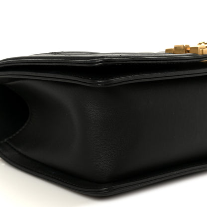 Chanel Calfskin Quilted Medium Boy Flap Black 9 of 10