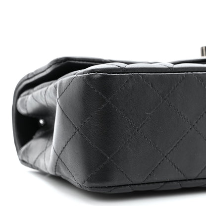 Chanel Lambskin Quilted Mini Rectangular Flap So Black 9 of 11