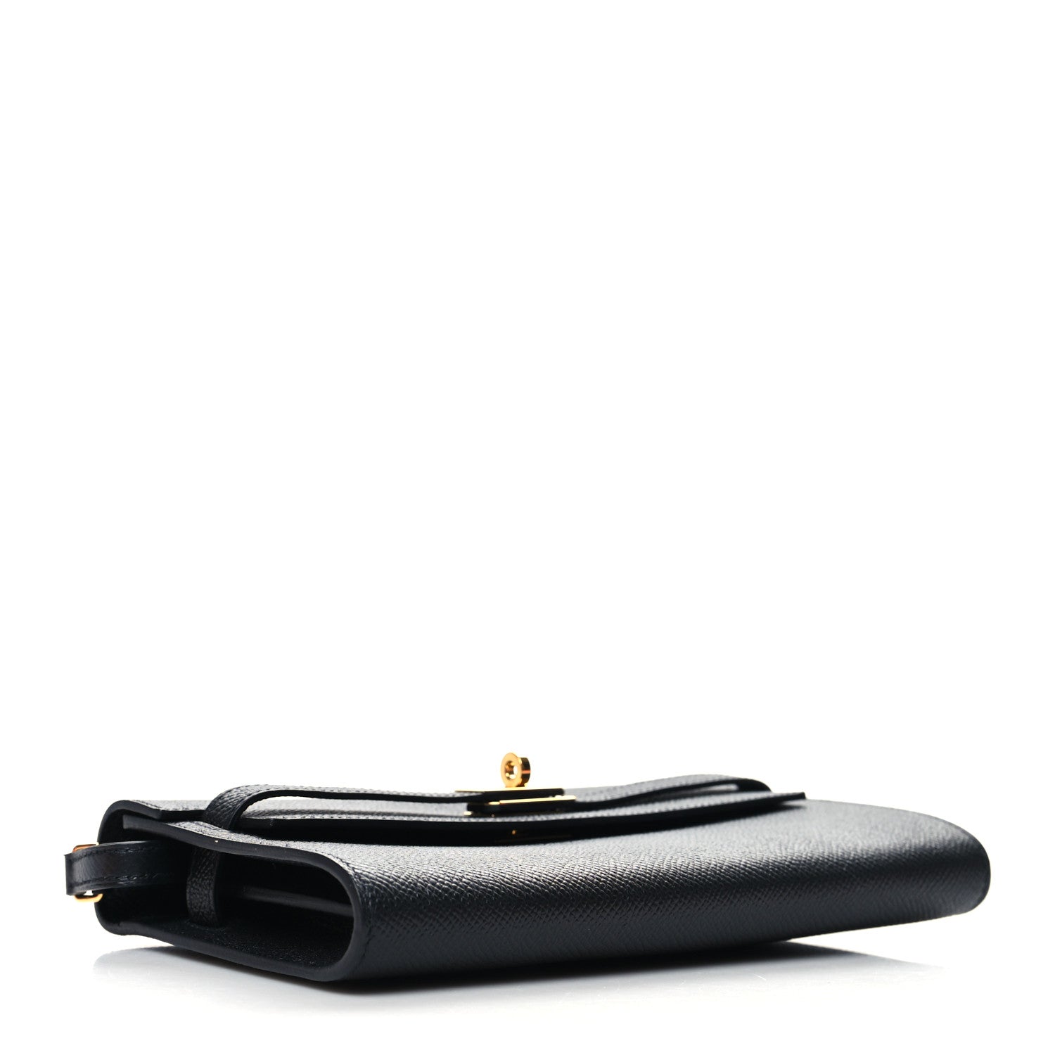 Hermes Epsom Kelly Wallet To Go Black 3 of 11