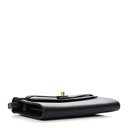 Hermes Epsom Kelly Wallet To Go Black 3 of 11