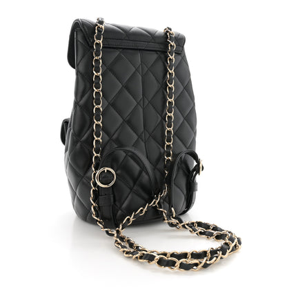 Chanel Caviar Quilted Pockets Backpack Black 3 of 12