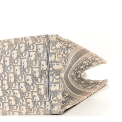 Christian Dior Oblique Medium Book Tote Grey 9 of 10