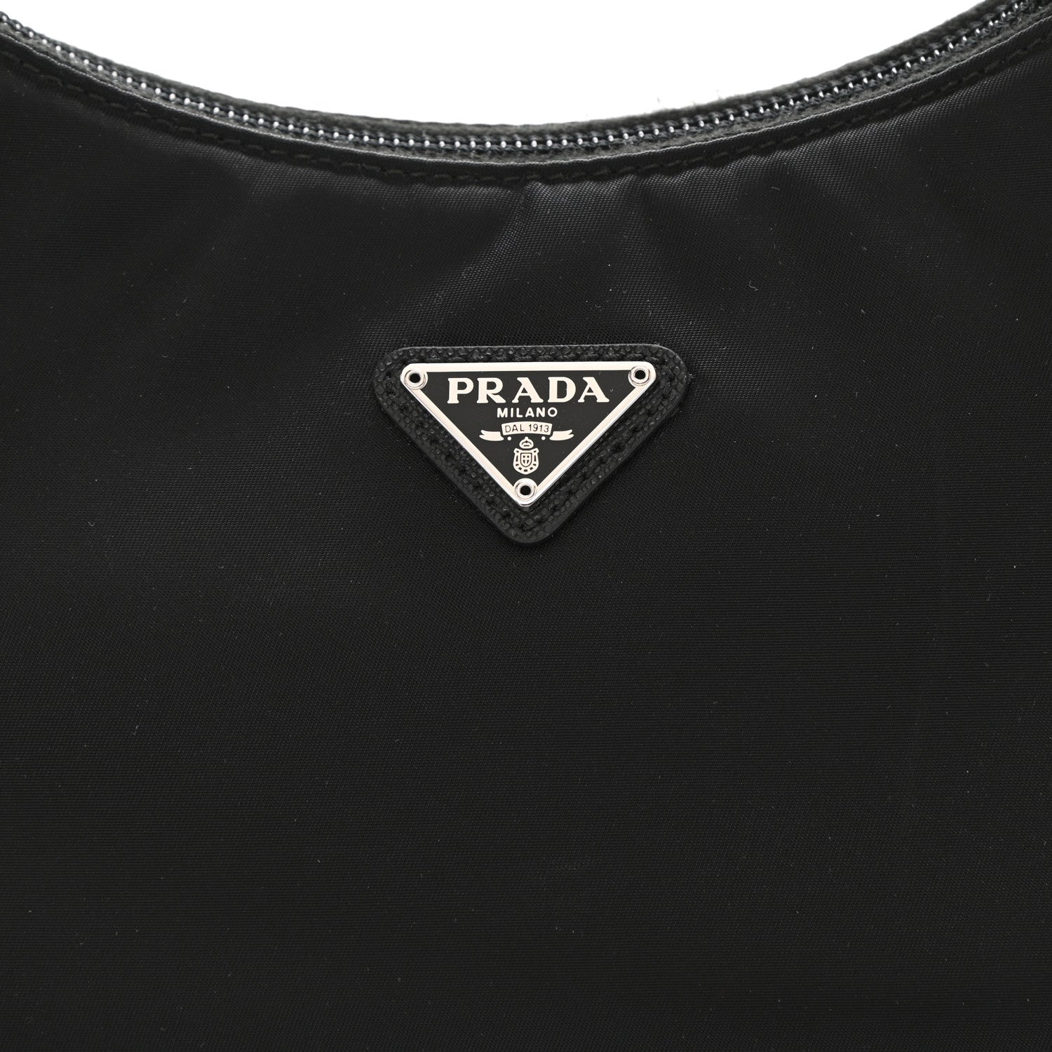 Prada Tessuto Nylon Mini Re-Edition 2000 Bag Black 10 of 11