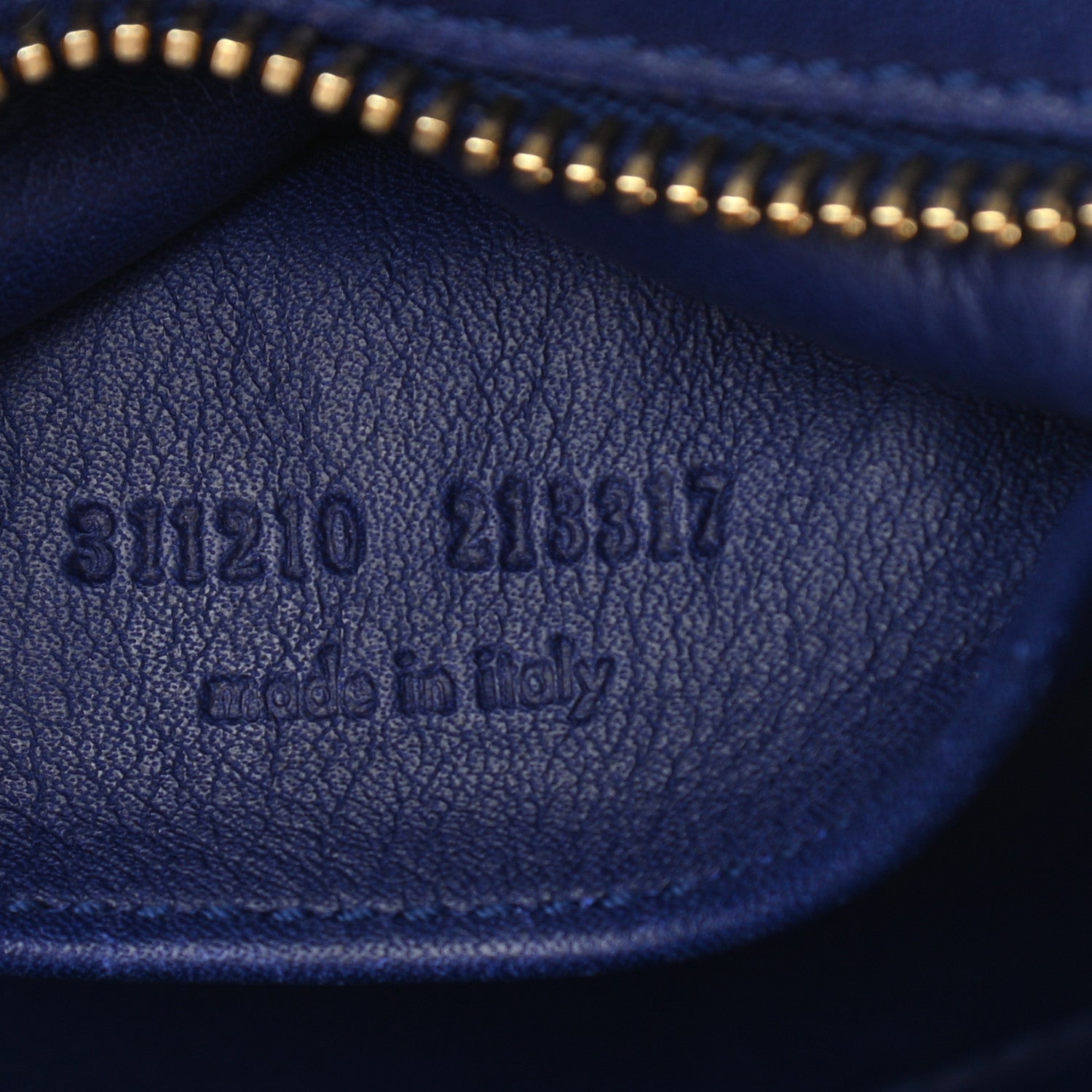 Saint Laurent Calfskin Small Classic Y Cabas Navy 7 of 15