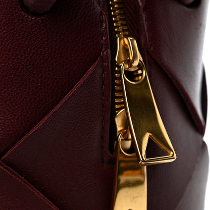 Bottega Veneta Lambskin Maxi Intrecciato Small Cassette Camera Bag Barolo 11 of 13