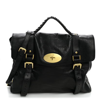 Mulberry Soft Buffalo Oversized Alexa Black 1 of 9