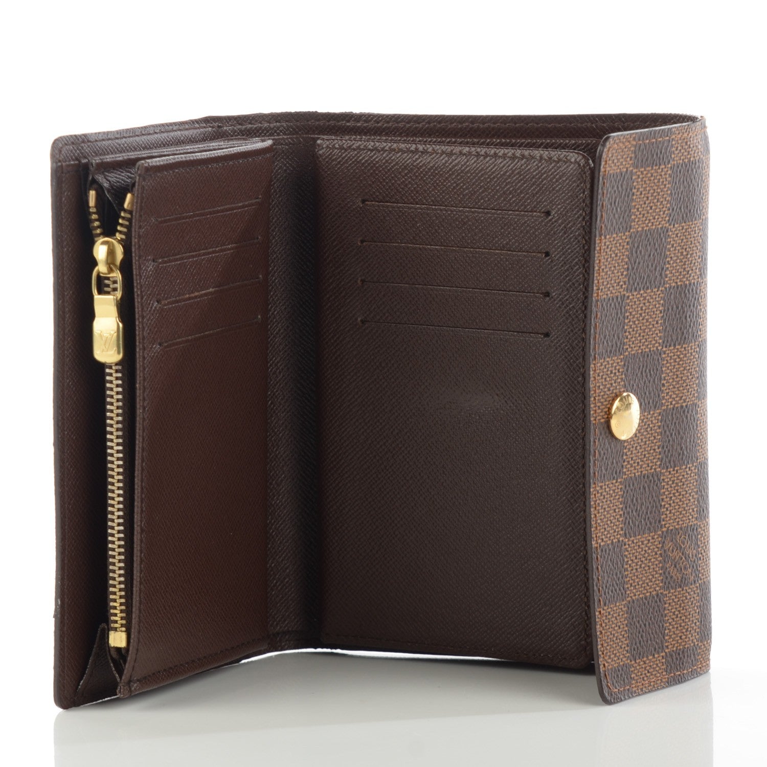 Louis Vuitton Damier Ebene Alexandra Wallet 7 of 8