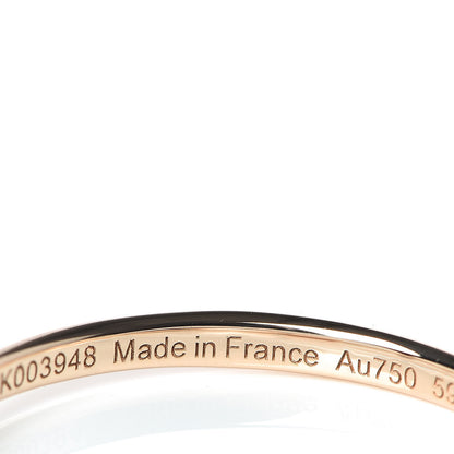 Hermes 18K Rose Gold Diamond Chaine d'Ancre Punk Ring 59 8.75 5 of 7
