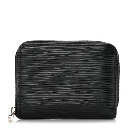 Louis Vuitton Epi Zippy Coin Purse Black 1 of 8
