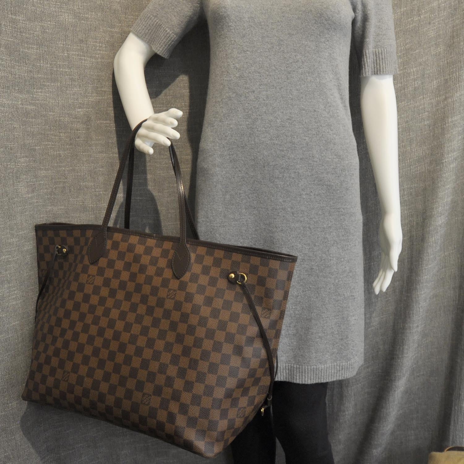 Louis Vuitton Damier Ebene Neverfull GM 6 of 9