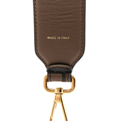 Fendi Calfskin FF 1974 Embossed Mini Strap You Maya Black 6 of 6