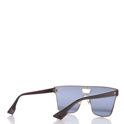 Christian Dior Diorizon1 Mirrored Sunglasses Gold 4 of 9
