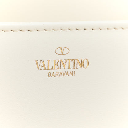 Valentino Garavani Nappa Small One Stud Top Handle Bag Ivory 6 of 9