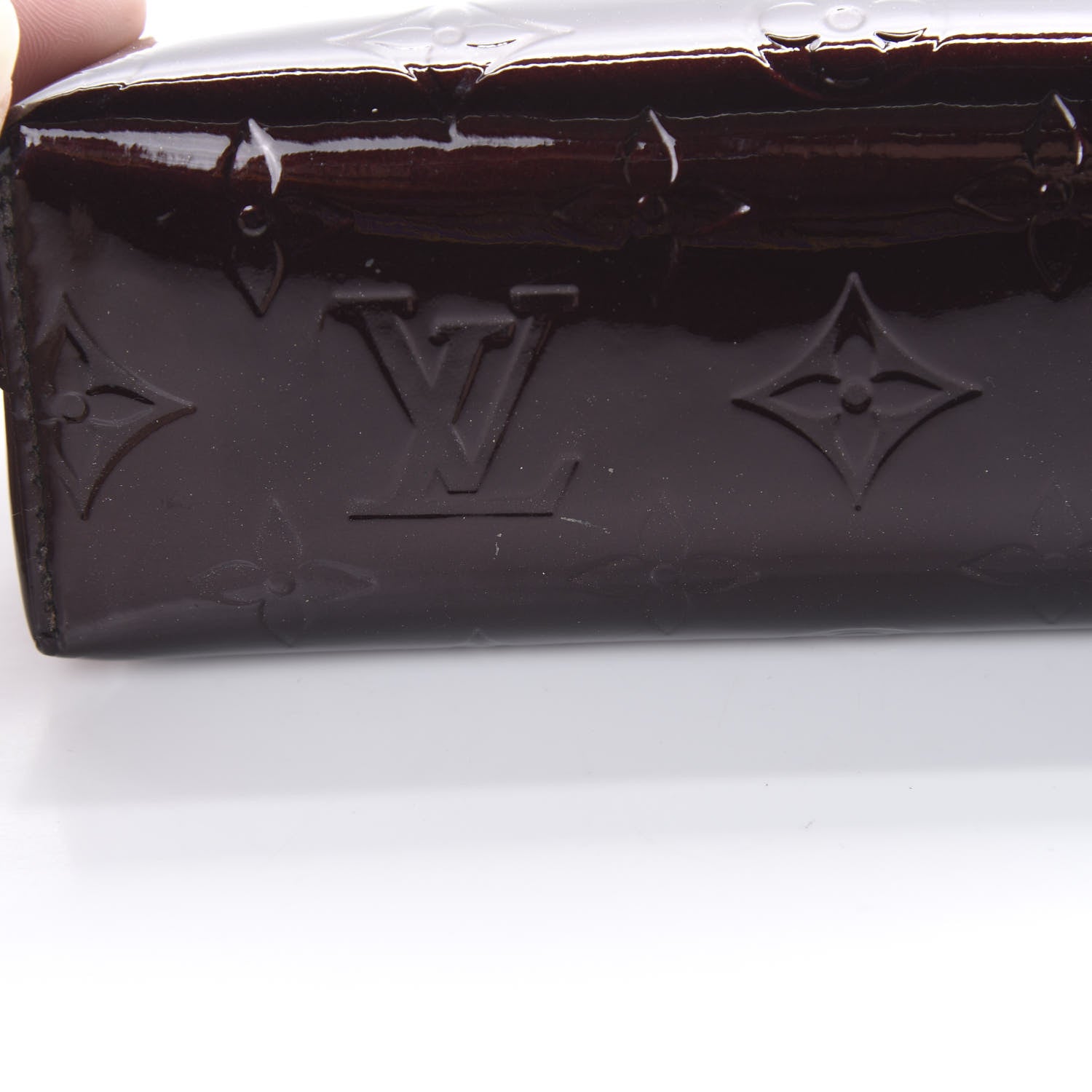Louis Vuitton Vernis Cosmetic Pouch Amarante 9 of 9