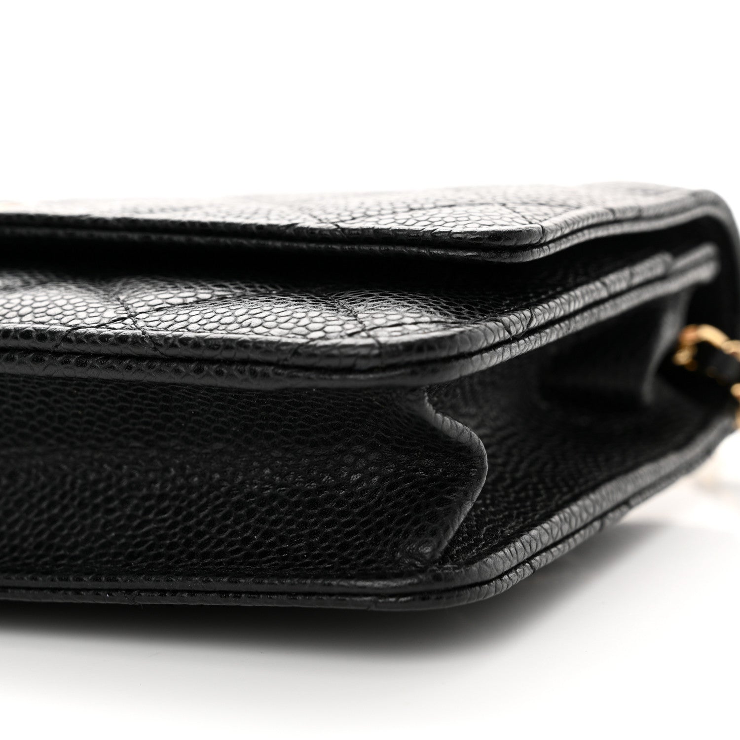 Chanel Caviar Quilted Wallet on Chain WOC Black 10 of 16