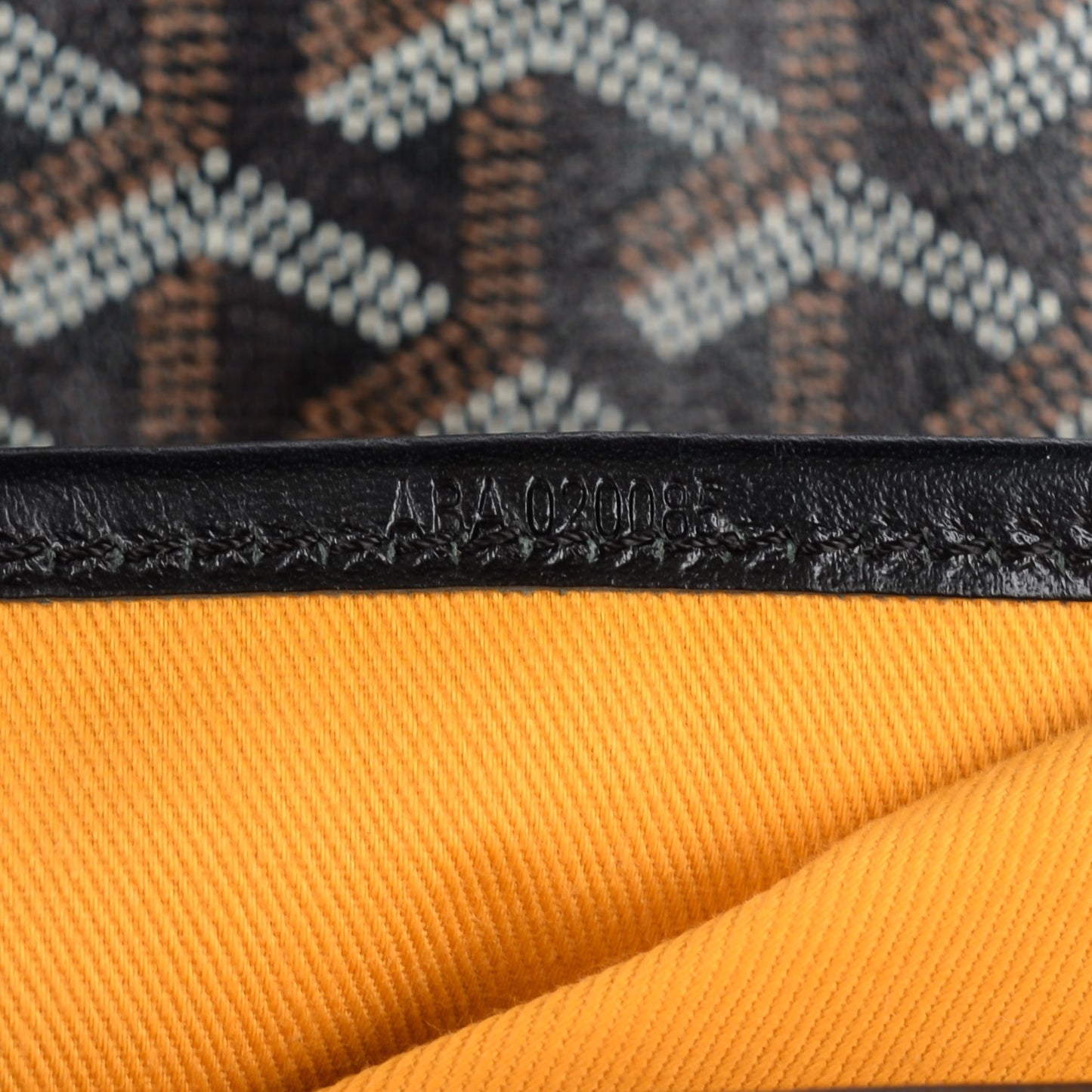 Goyardine Sac Vendome PM Black