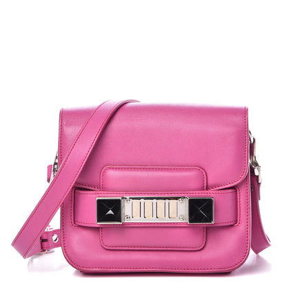 Proenza Schouler Smooth Calfskin Tiny PS11 Classic Shoulder Bag Fuxia 1 of 12