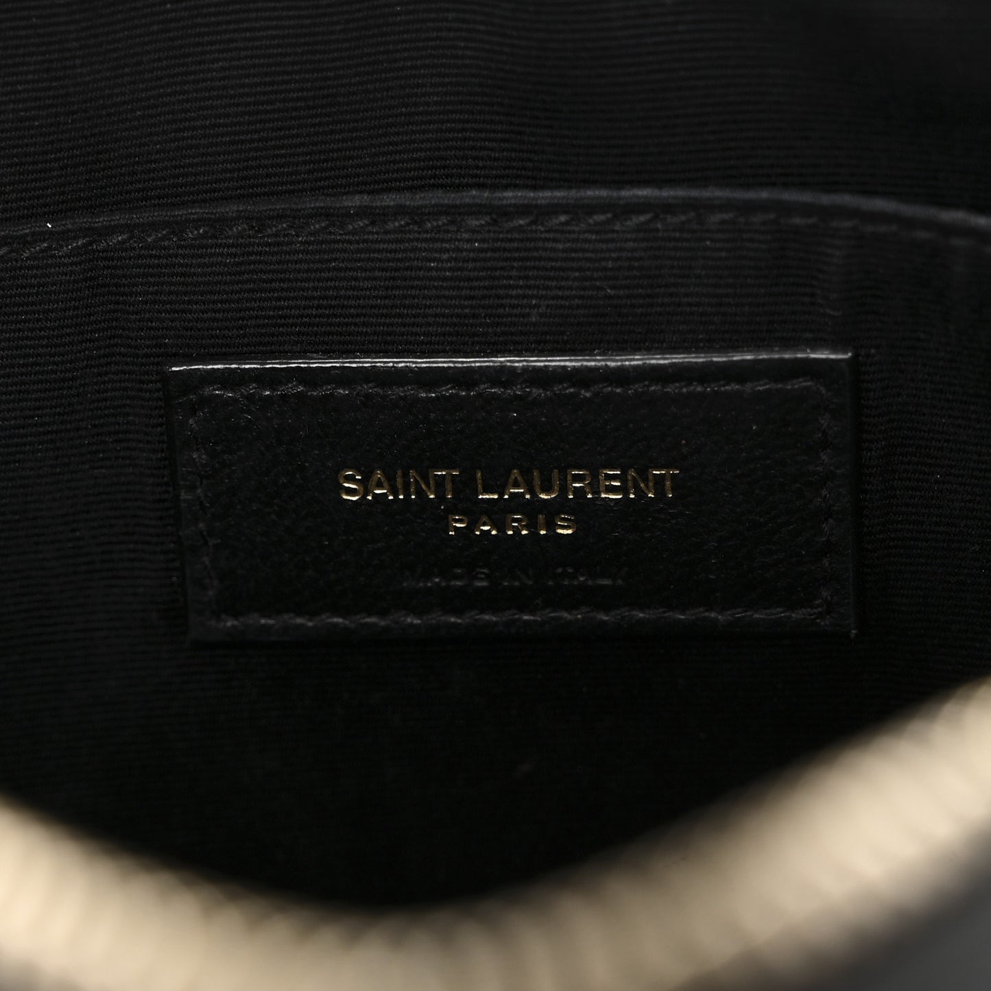 Calfskin Matelasse Monogram Lou Camera Bag Black