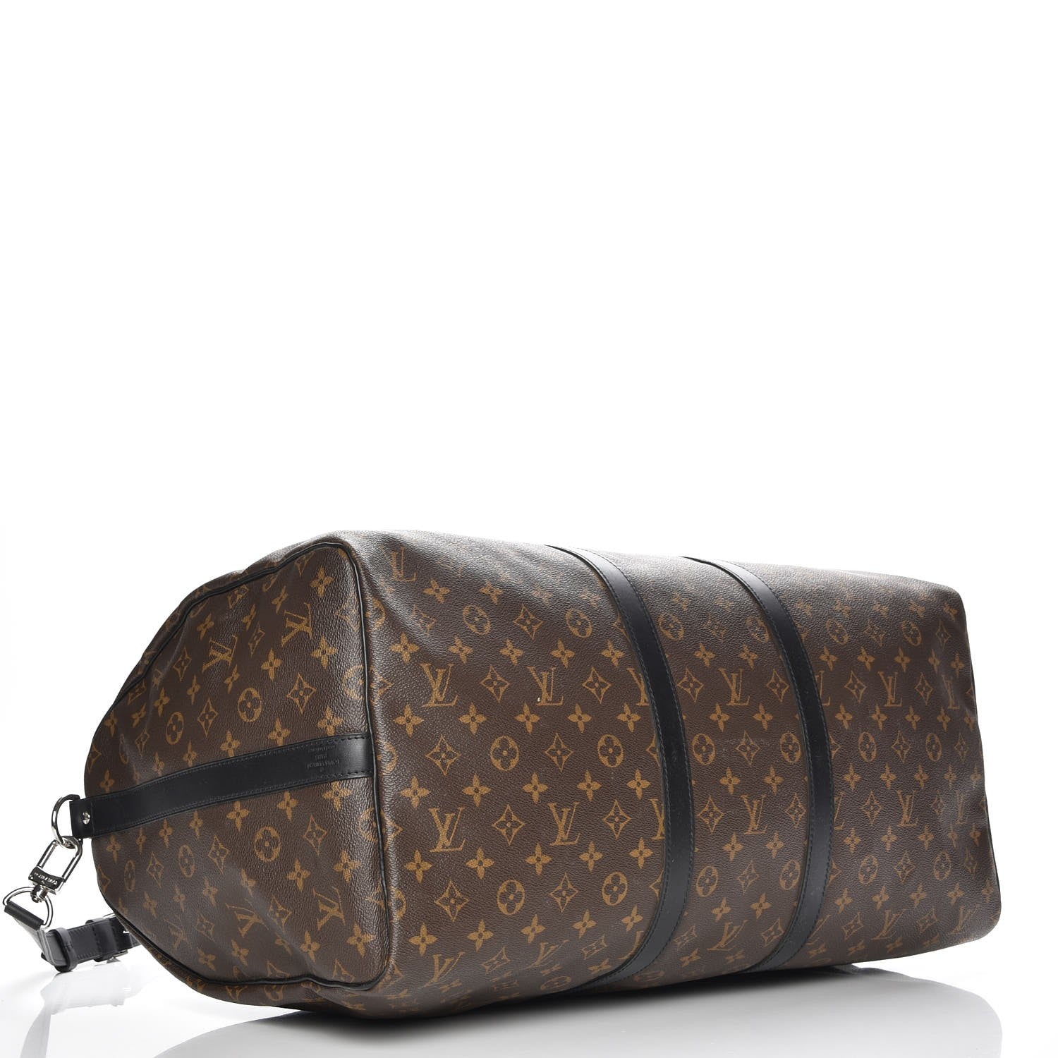 Louis Vuitton Monogram Macassar Keepall Bandouliere 55 5 of 8