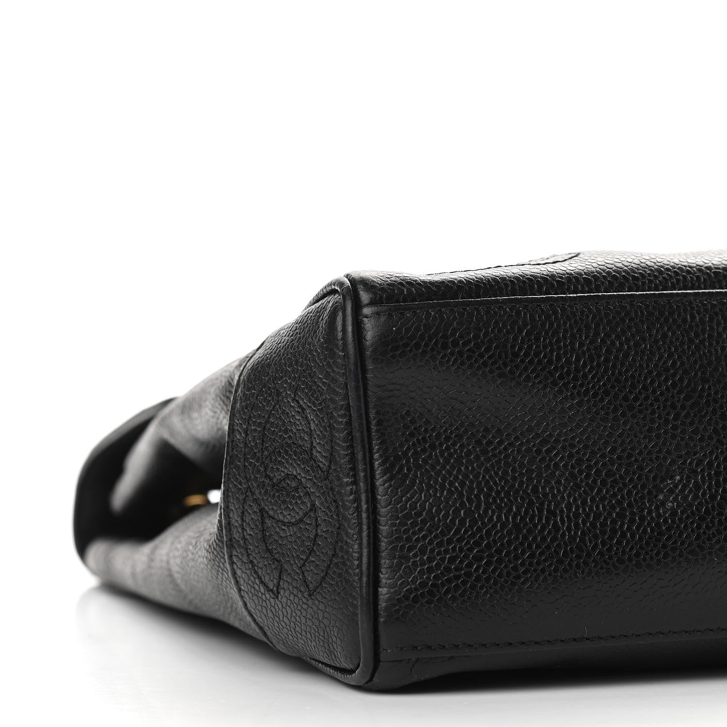 Chanel Caviar Flap Shoulder Bag Black 7 of 8
