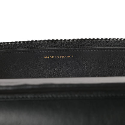 Chanel Lambskin Pyramid Wallet On Chain WOC Black 7 of 11