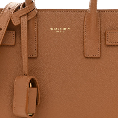 Saint Laurent Grained Calfskin Nano Sac De Jour Cinnamon 8 of 12