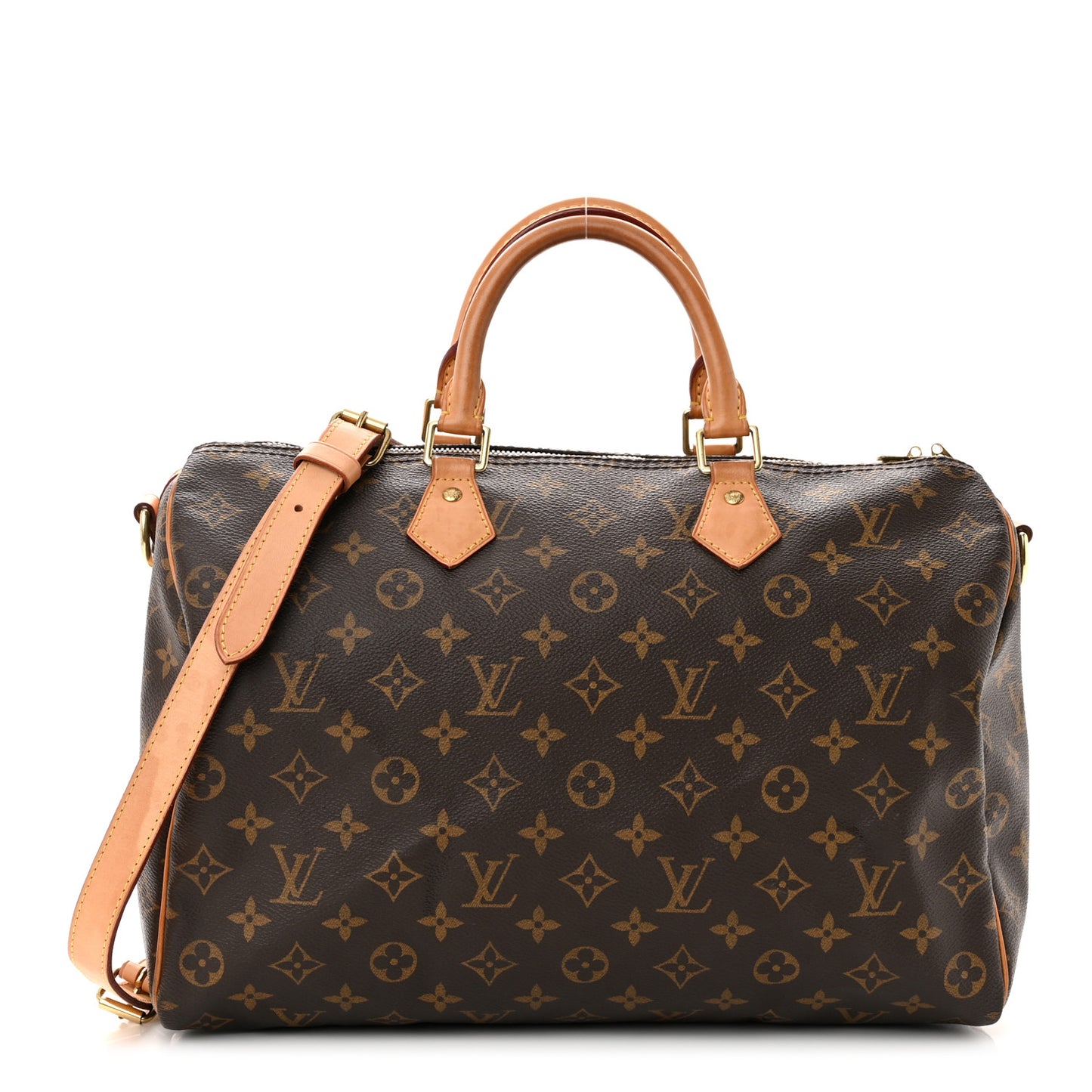 LOUIS VUITTON Monogram Speedy Bandouliere 35