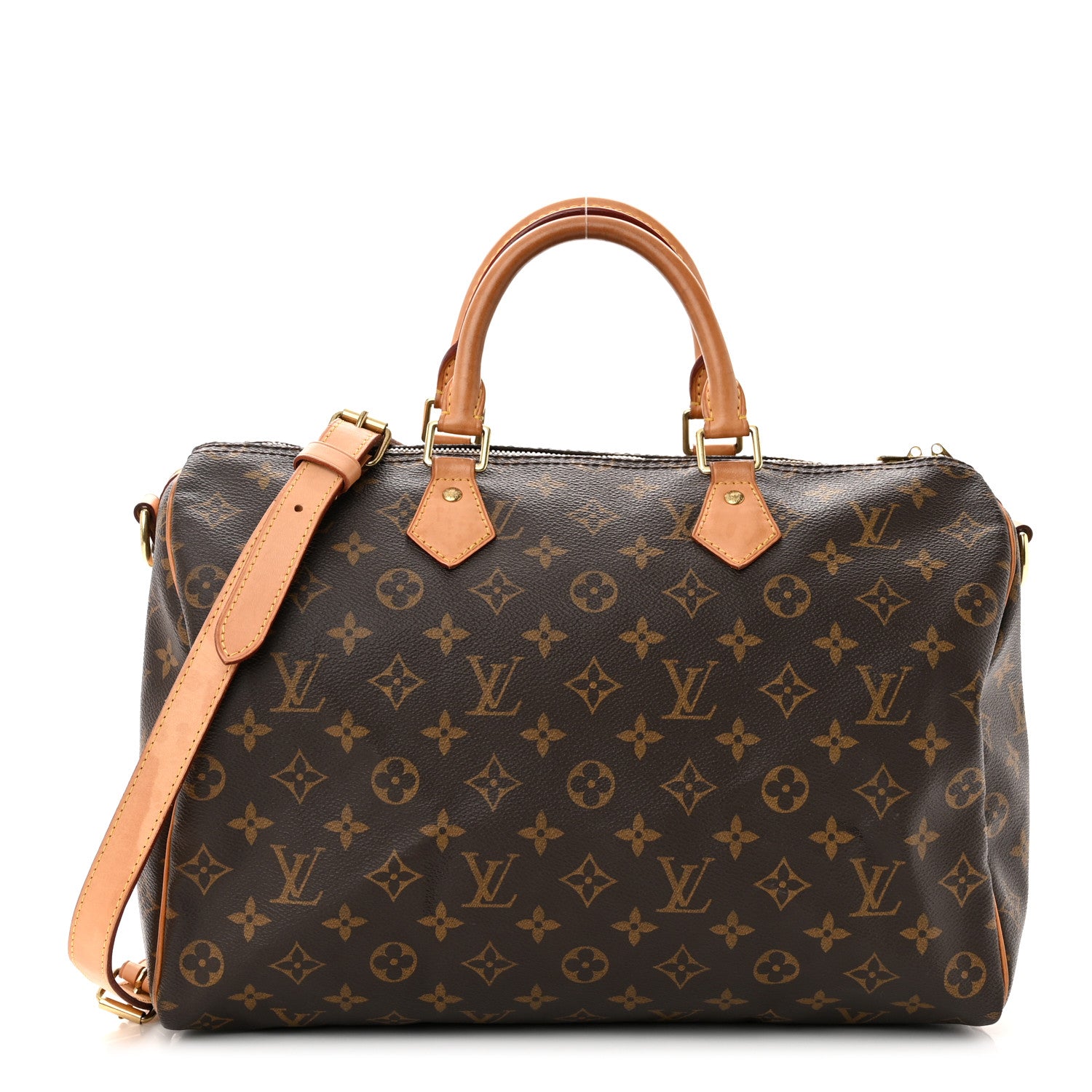 Louis Vuitton LOUIS VUITTON Monogram Speedy Bandouliere 35 1 of 10