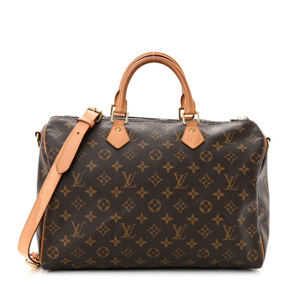 Louis Vuitton LOUIS VUITTON Monogram Speedy Bandouliere 35 1 of 10