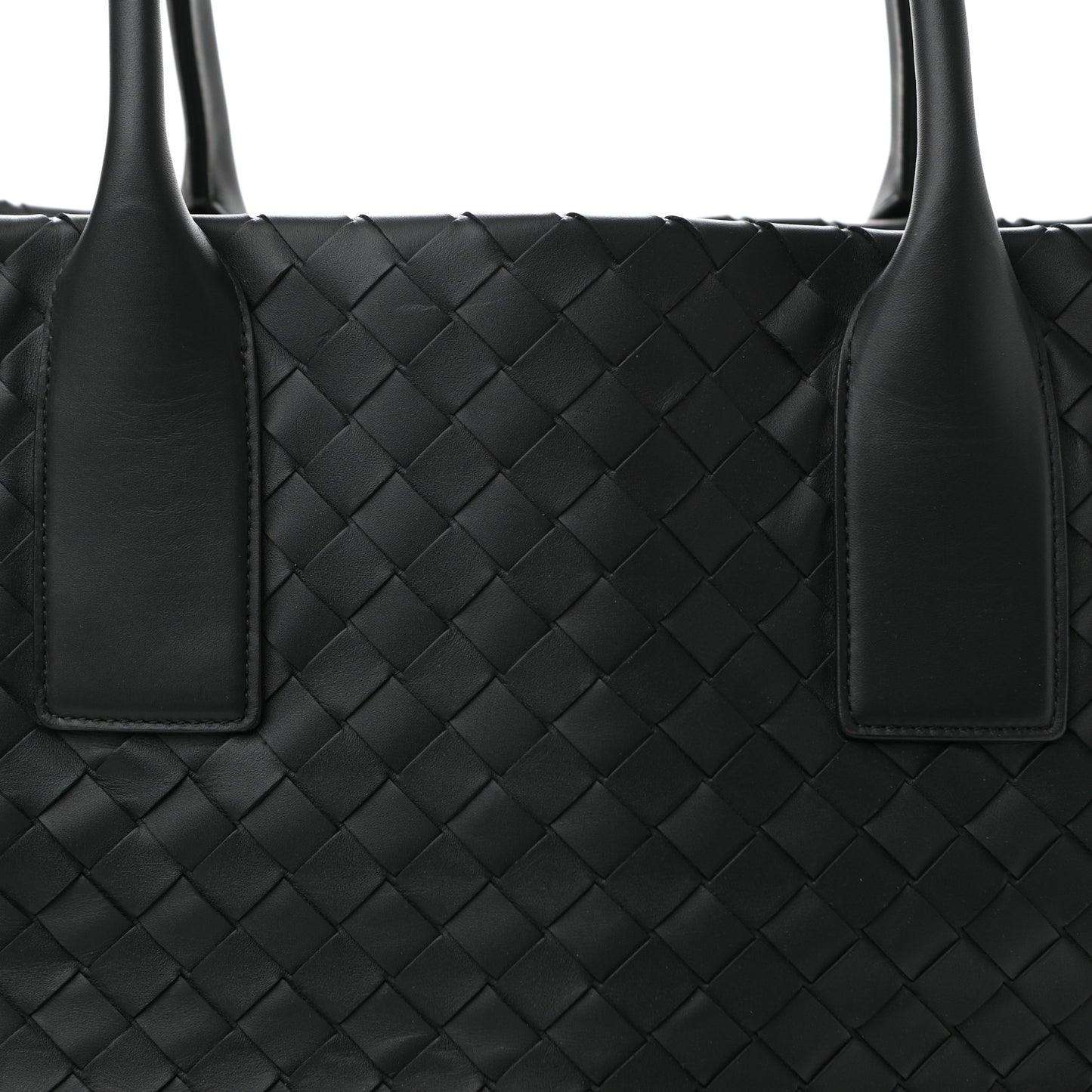 Nappa Intrecciato Large Cabat Black