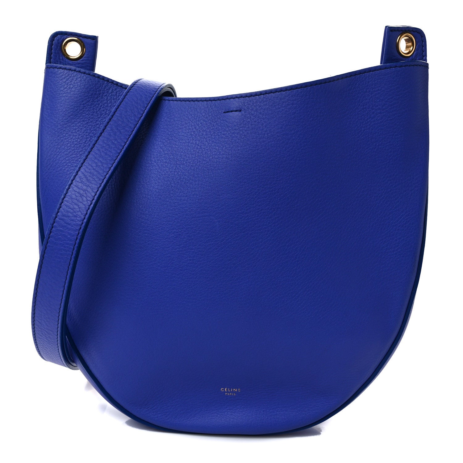 Celine Supple Calfskin Small Hobo Indigo 1 of 11