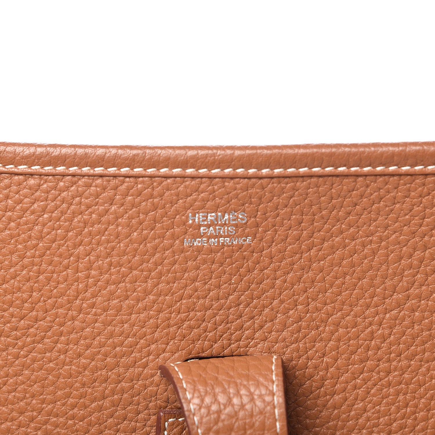 Hermes Taurillon Clemence Evelyne III GM Gold 6 of 13