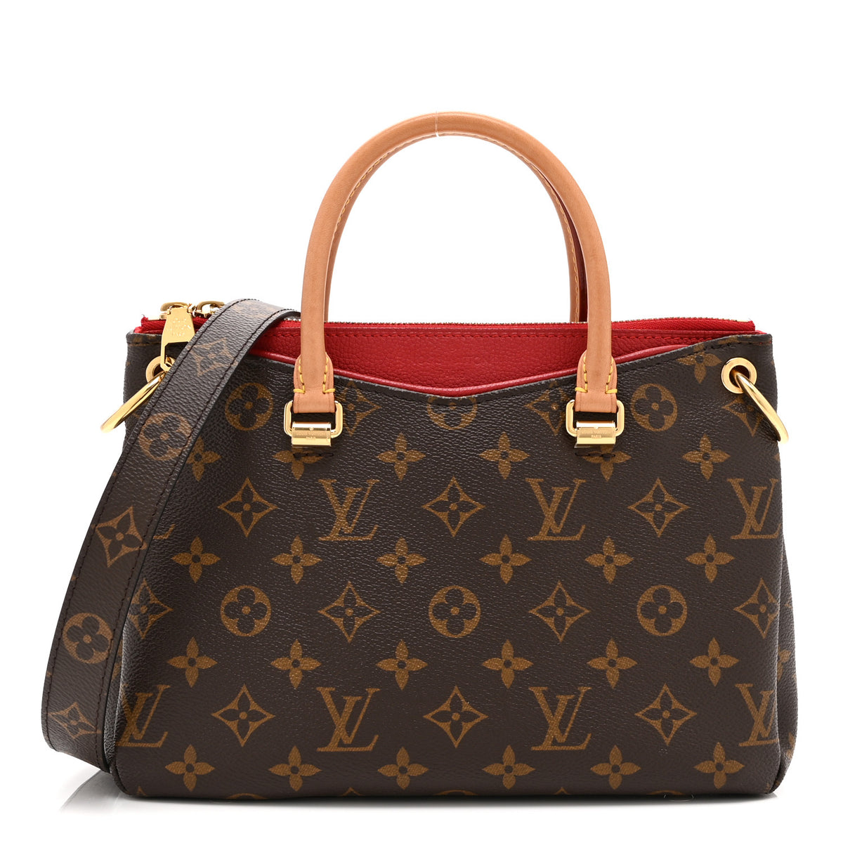 Monogram Pallas BB Cherry