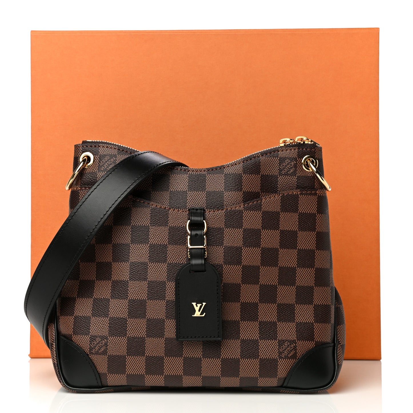 Damier Ebene Odeon PM Black