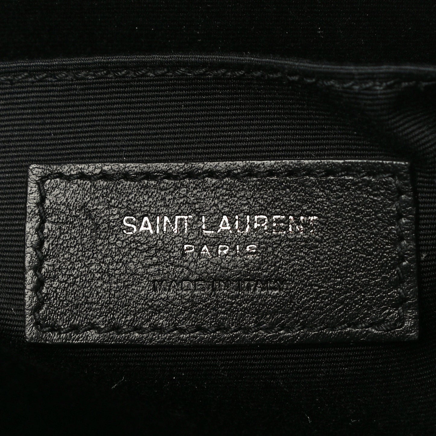 Calfskin Matelasse Monogram Lou Camera Bag Black